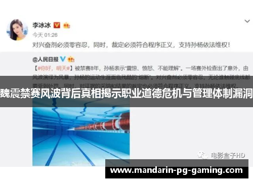 魏震禁赛风波背后真相揭示职业道德危机与管理体制漏洞